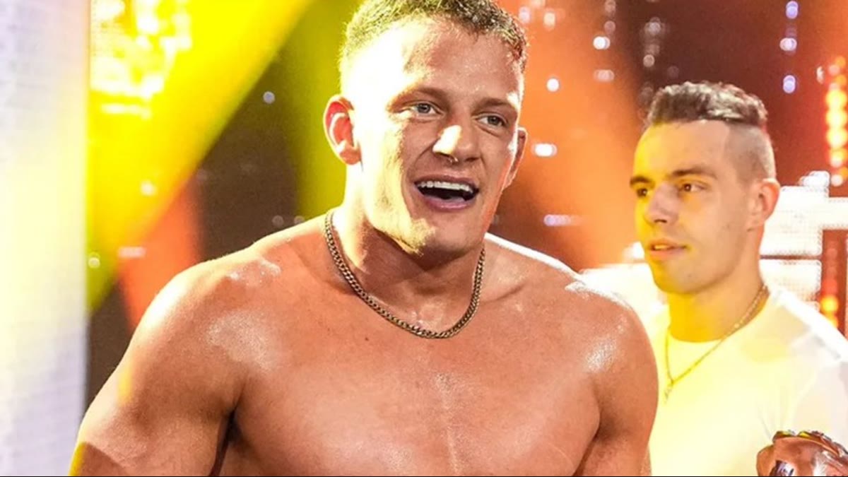 Channing Stacks Lorenzo stretchered out at NXT live event in Sudbury