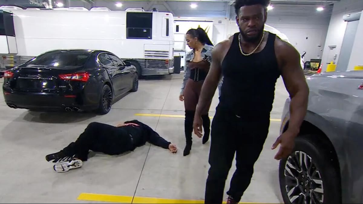 Jaida Parker joins The 946 by running down Jacob Fatu on Raw