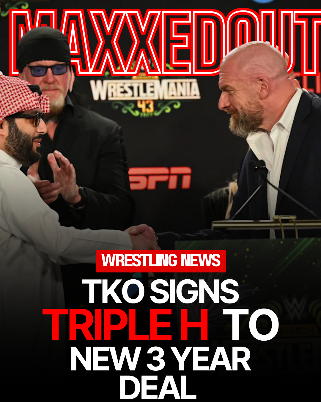 Triple H Signs Multi-Year WWE Extension to Remain Chief Content Officer